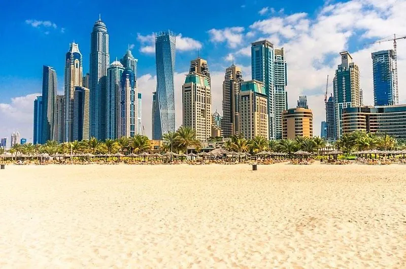 Apartment 1Br Tropical Vibes Near Skydiving And Beach! Dubai